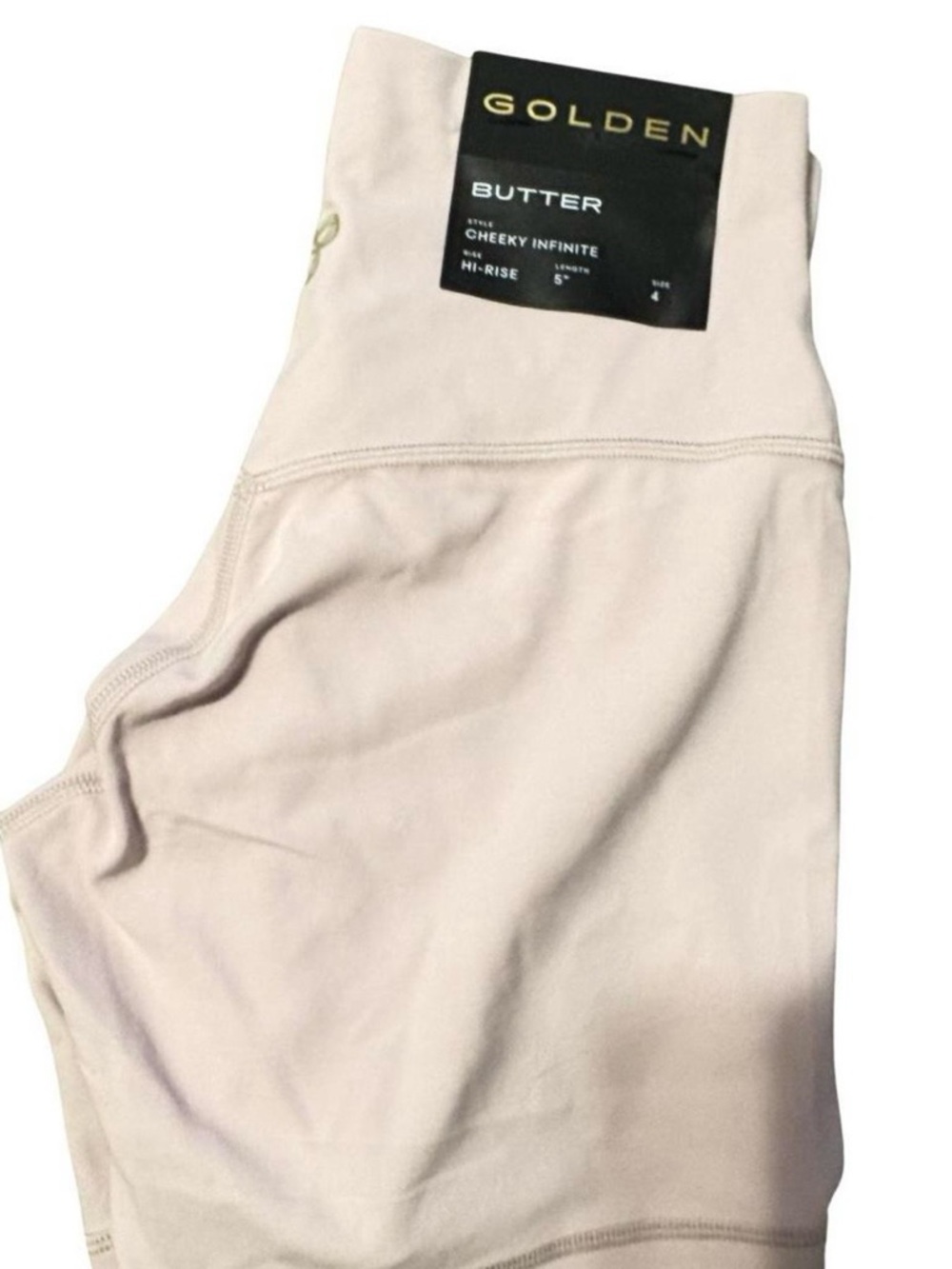 GOLDEN Butter Cheeky Infinite Hi-Rise biker shorts 5”